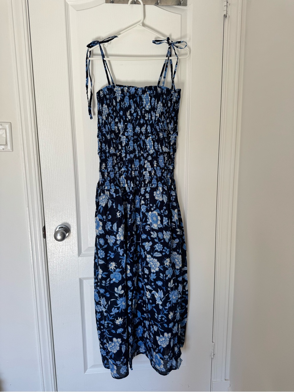 Blue Floral dress